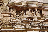 Khajuraho - Jain complex, the beautiful carvings of the Parsvanatha temple 